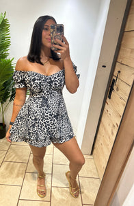 Leopard Romper