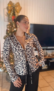 Leopard Blouse