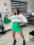 Kelly Green Skort