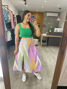 Multi Colors Skirt