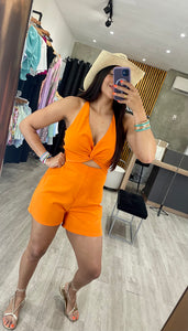 Orange Romper